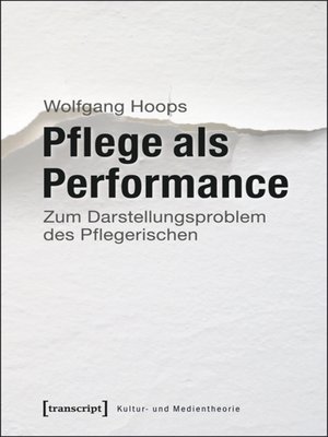 cover image of Pflege als Performance